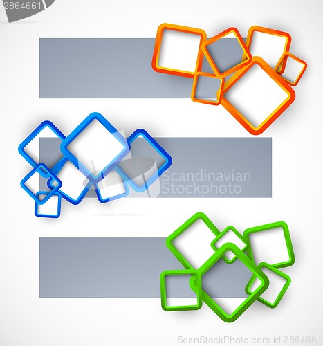 Image of Set of banners