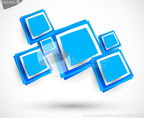 Image of Abstract background with squares