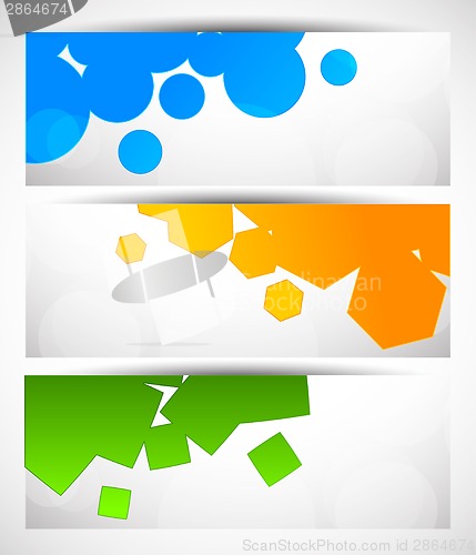 Image of Set of banners