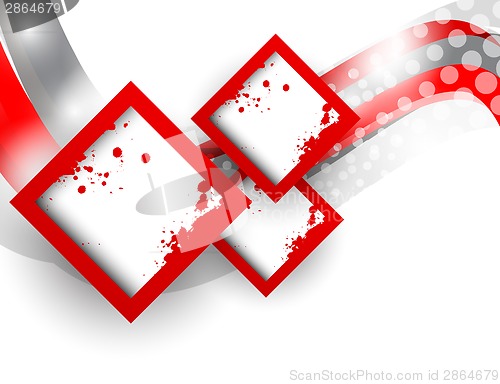 Image of Abstract background with squares