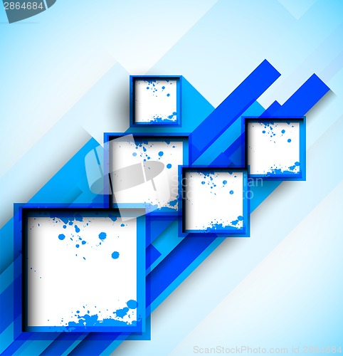 Image of Abstract blue background