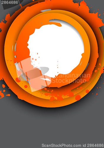 Image of Background with orange circles