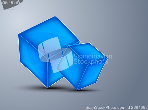 Image of Background with cubes