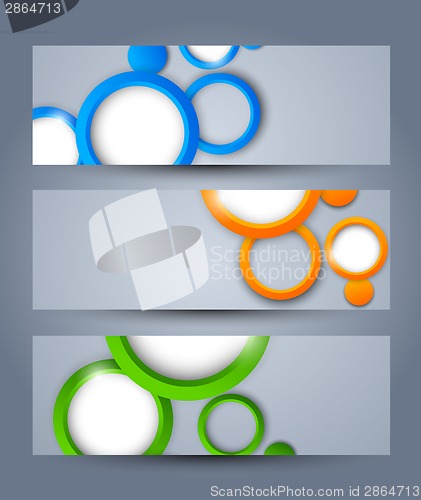 Image of Set of banners