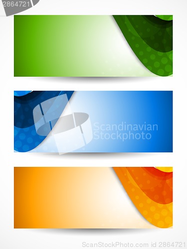Image of Set of banners