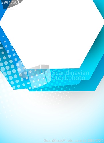 Image of Abstract blue background
