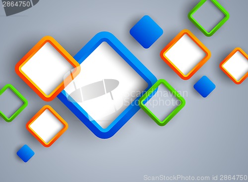 Image of Abstract background with squares