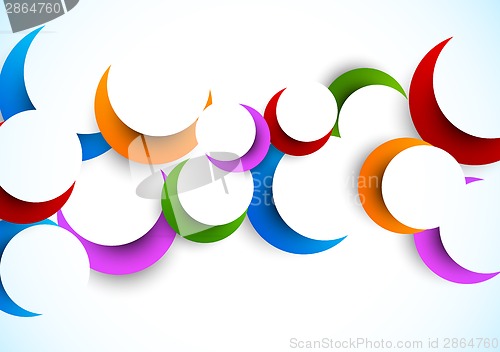 Image of Background with colorful circles
