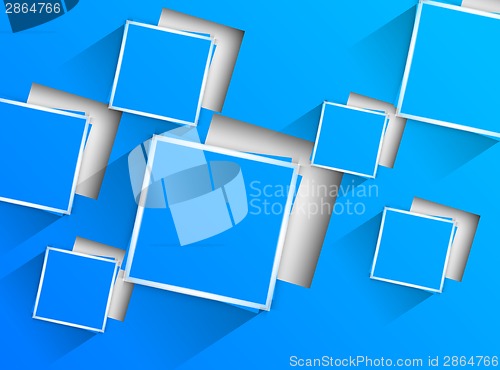 Image of Blue background with blue squares