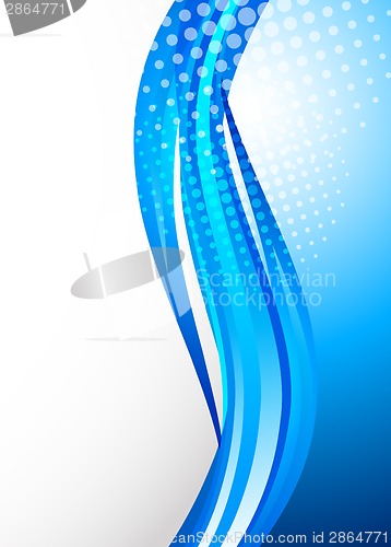 Image of Blue abstract background