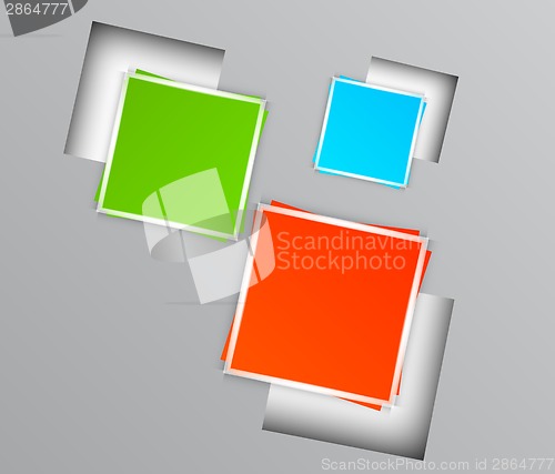 Image of Background with colorful squares