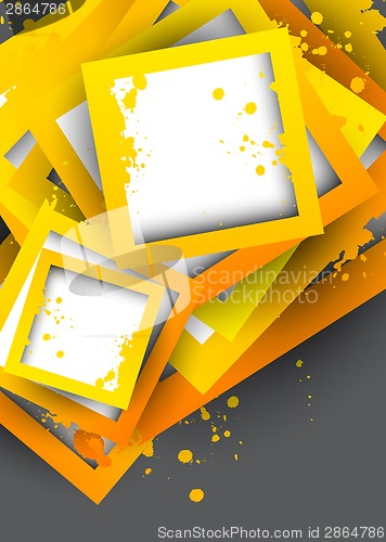 Image of Background with orange squares