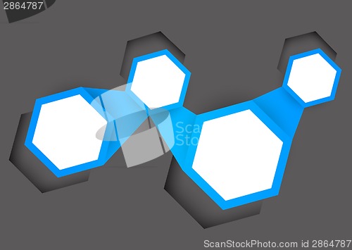 Image of Background with hexagons