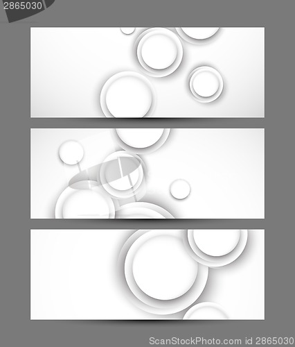 Image of Set of banners