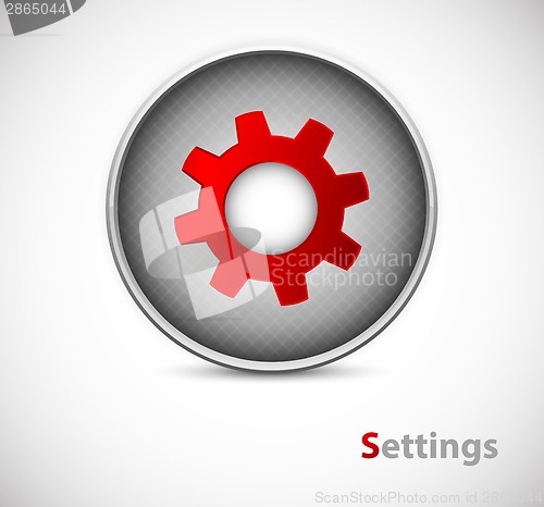 Image of Button of settings