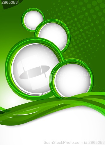 Image of Abstract green background