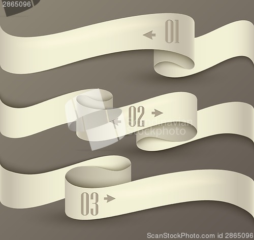 Image of Set of ribbons