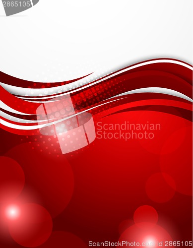 Image of Abstract red background