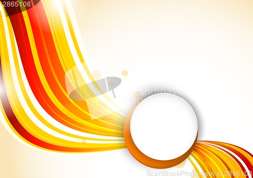 Image of Abstract wavy background