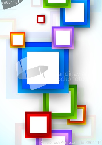 Image of Background with colorful squares