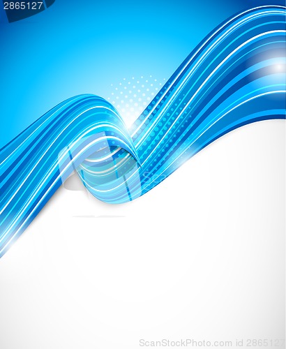 Image of Abstract wavy background