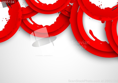 Image of Abstract red background