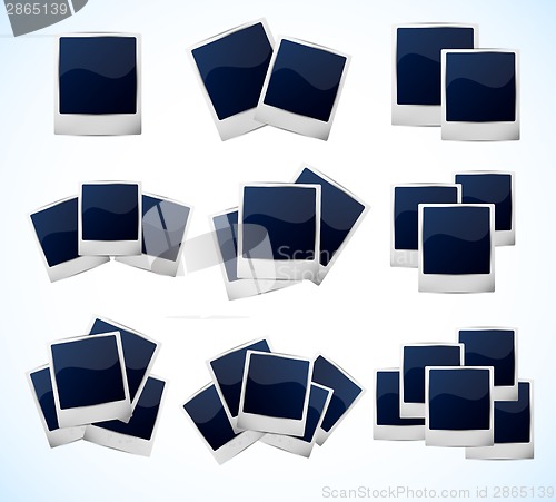 Image of Set of photo frames