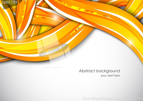 Image of Abstract wavy background