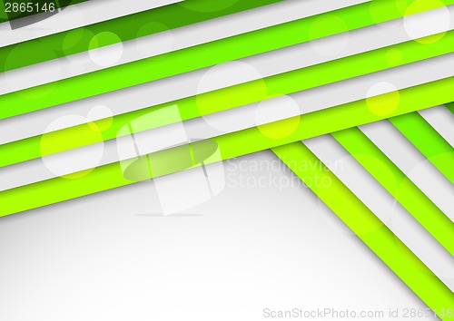 Image of Background with green stripes