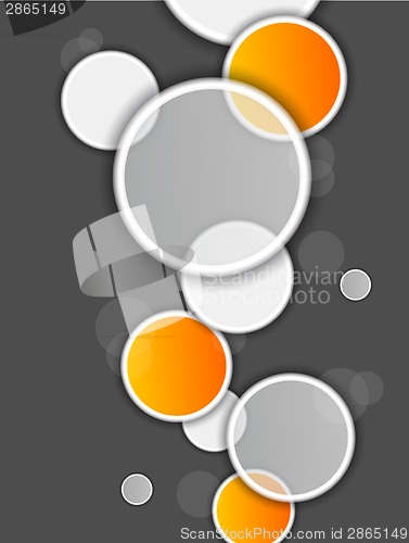 Image of Abstract background with circles