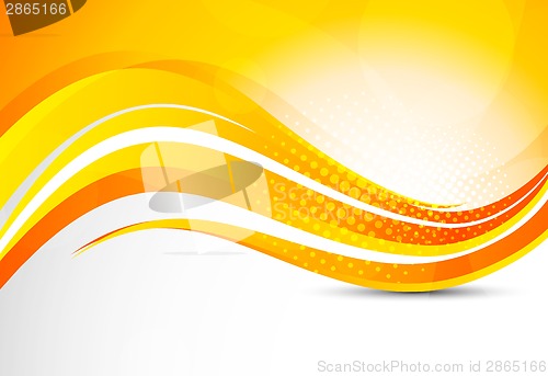 Image of Abstract orange background