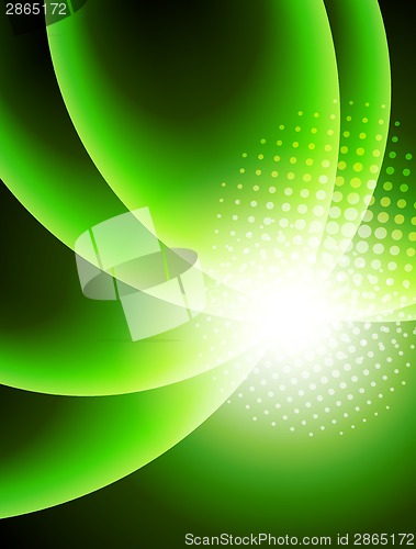 Image of Abstract green background