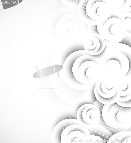 Image of Abstract background with circles