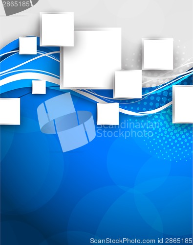 Image of Abstract blue background