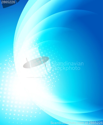 Image of Abstract blue background