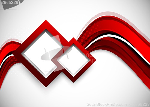 Image of Abstract red background