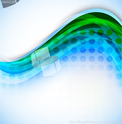 Image of Abstract wavy background