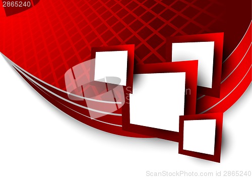 Image of Abstract red background