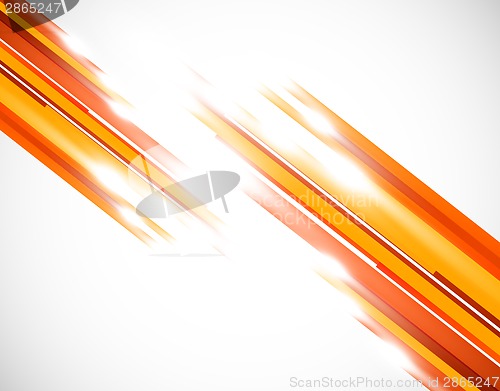 Image of Orange straight lines