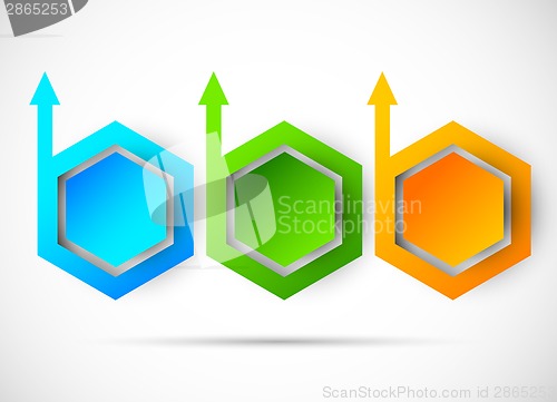 Image of Vector progress steps