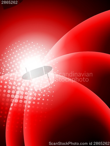 Image of Abstract red background
