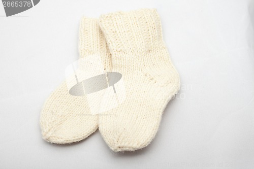 Image of small wool socks