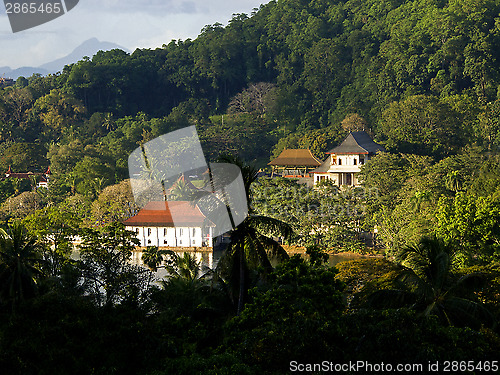 Image of Temple of the Tooth in Kandy, Sri Lanka