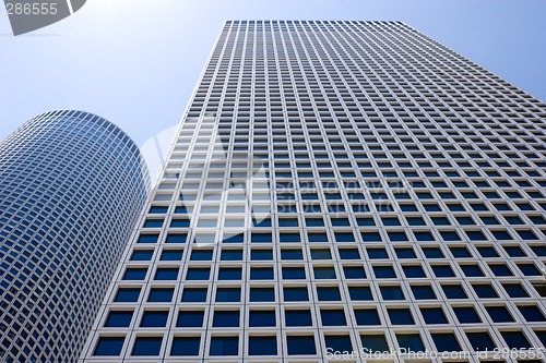 Image of modern buildings perspective