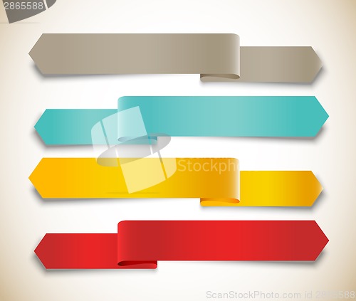 Image of Set of ribbons