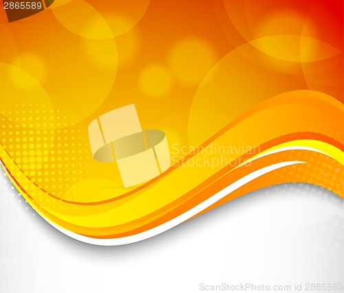 Image of Abstract orange background