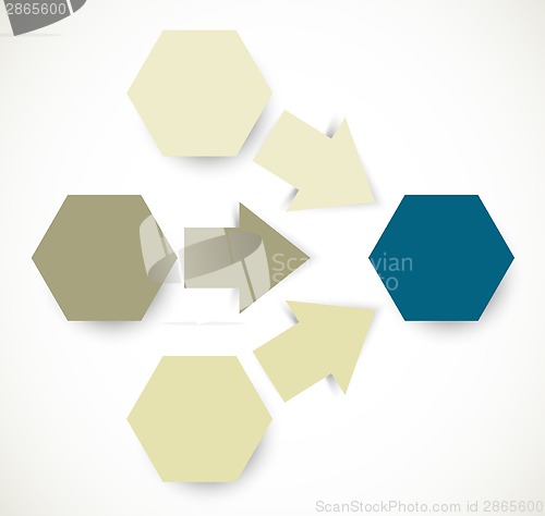 Image of Abstract infogrpahic template