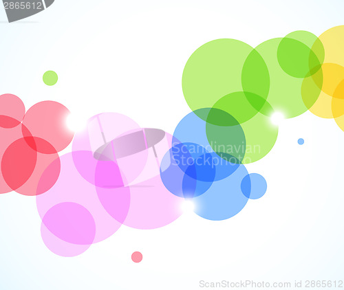 Image of Abstract background with circles