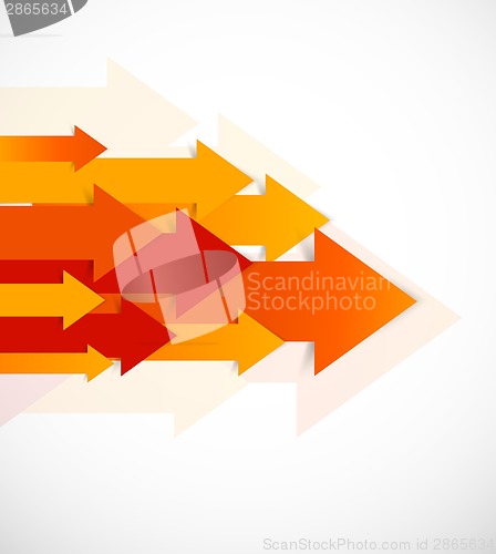 Image of Orange arrows