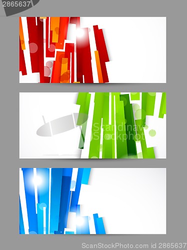 Image of Set of banners